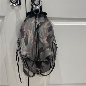 Rebecca Minkoff Nylon Julian Camouflage Backpack